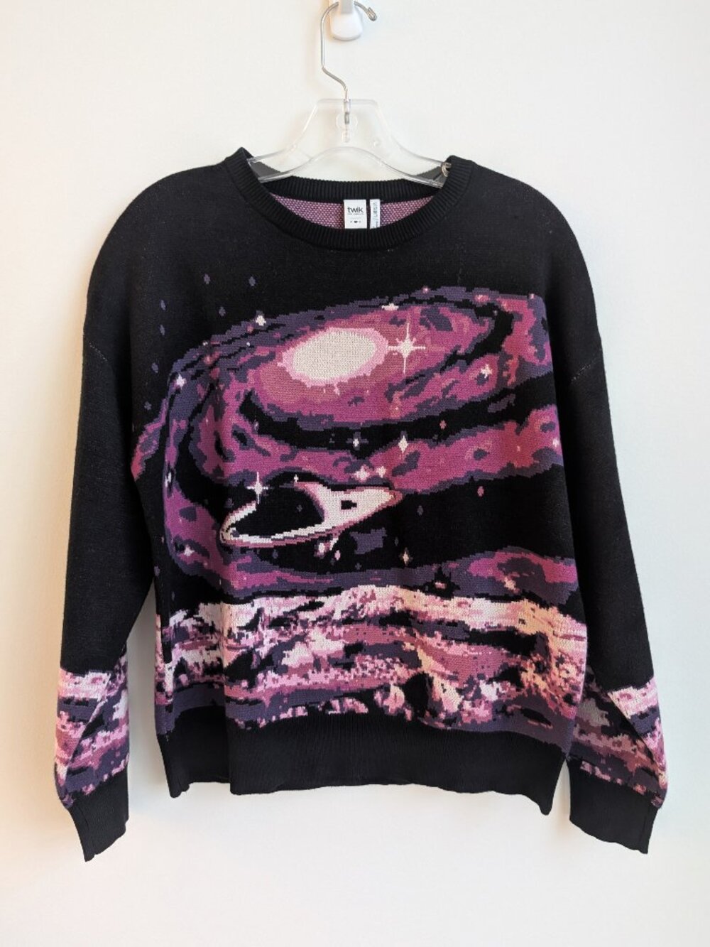 NWT TWIK (Simons) Galaxy Print Knit Sweater | Small